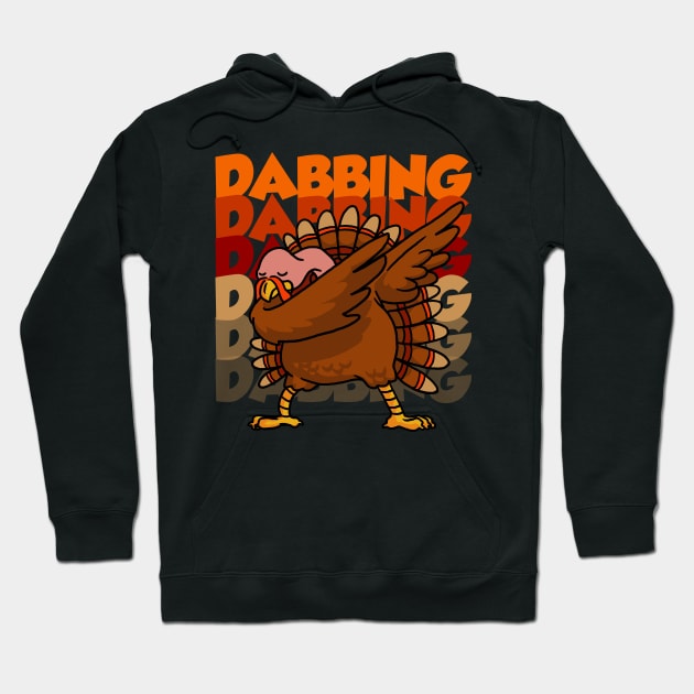 Dabbing Turkey Shirt Thanksgiving Dabbing Dabbing Y'all Tshirt Hoodie by vo_maria